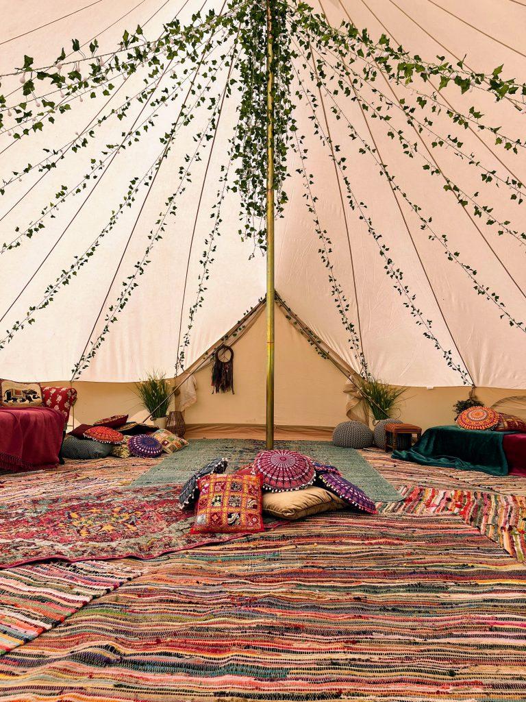 wedding glamping venue
