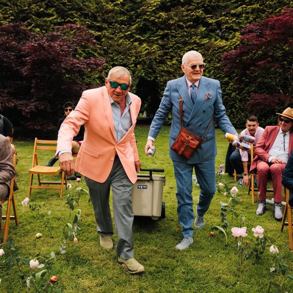 Dads at weddings