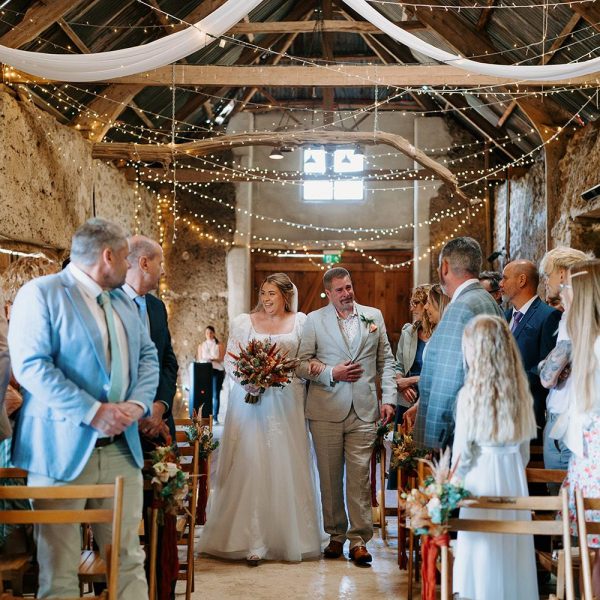 Devon wedding barn