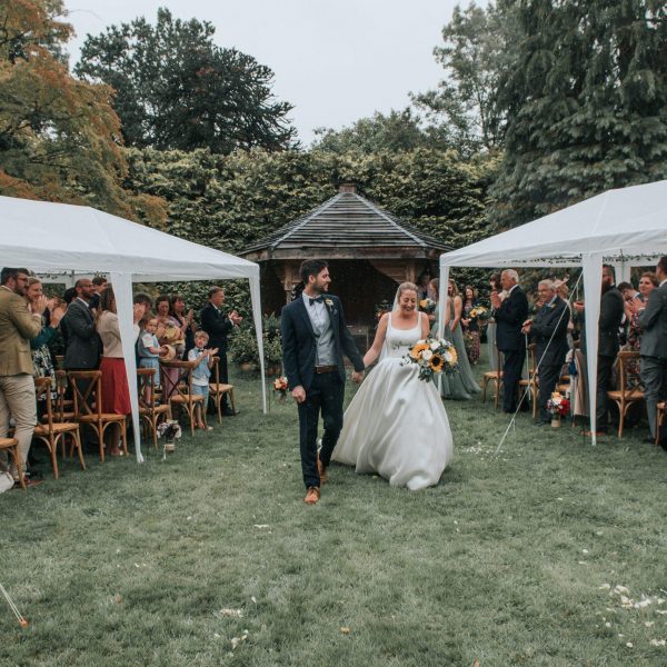 wet wedding devon