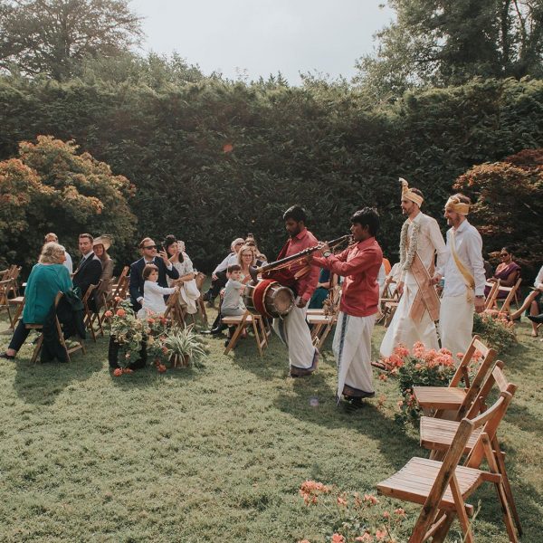 Hindu outdoor ceremony, Devon