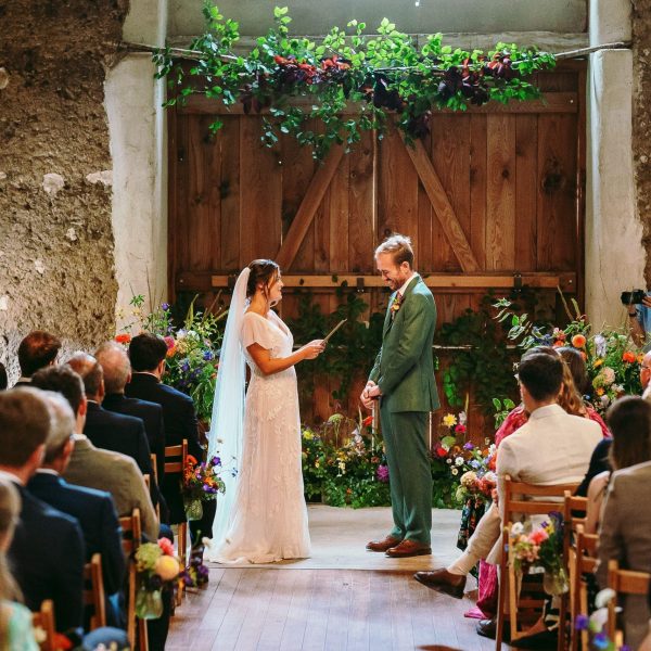 Devon wedding barn