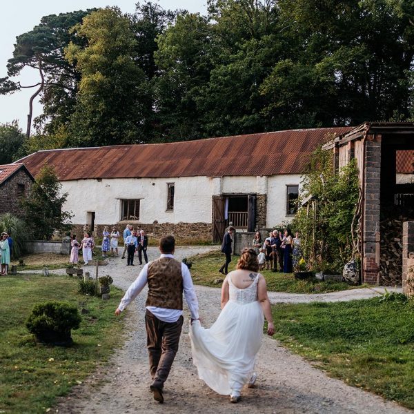 Ona and Allan, Ashridge Great Barn