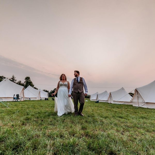 Ona and Allan, Ashridge Great Barn