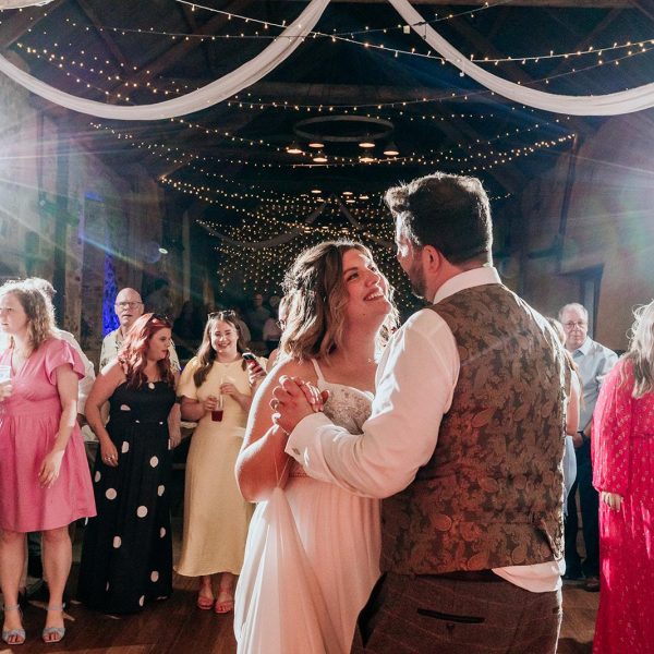 Ona and Allan, Ashridge Great Barn
