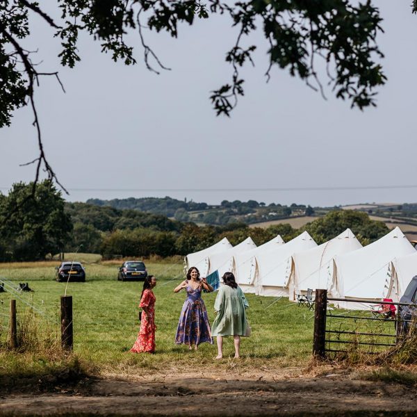 Ona and Allan, Ashridge Great Barn